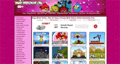 Desktop Screenshot of angry-birdsonline.org
